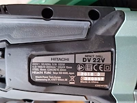 Klopboormachine hitachi, dv 22v, bouwjaar 2018 - afbeelding 5 van  6