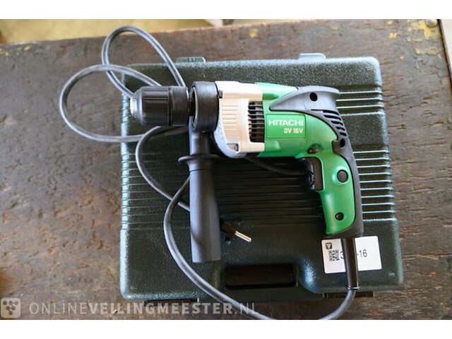 Klopboormachine hitachi, dv16v - afbeelding 1 van  4