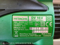 Klopboormachine hitachi, dv16v - afbeelding 4 van  4