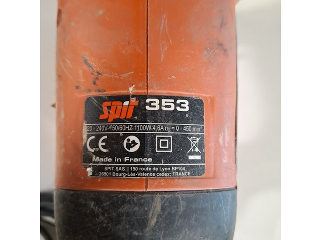 Klopboormachine, spit, 353 - afbeelding 4 van  7