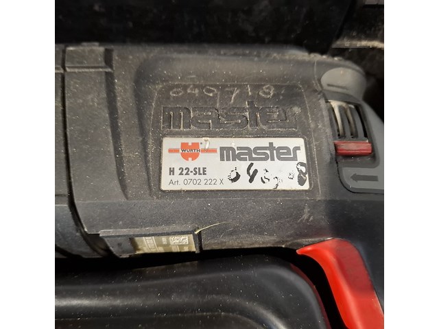 Klopboormachine, wurth, master h 22-sle - afbeelding 3 van  5