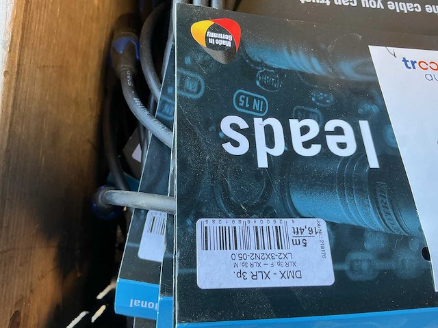 Klotz dmx 3p kabels 5 meter (10x) - afbeelding 3 van  3