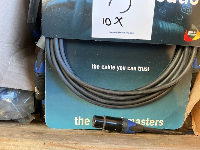 Klotz dmx-kabel 3 meter 3pol (10x) - afbeelding 2 van  2