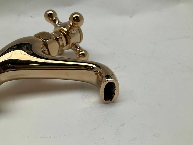 Kludi adlon klassieke fonteinkraan goud - afbeelding 6 van  8