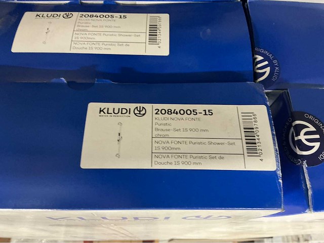 Kludi douche glijstangset chroom (9x) - afbeelding 7 van  7