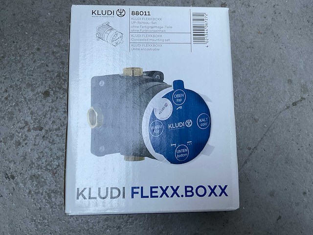 Kludi inbouw flexx.boxx 88011 - afbeelding 2 van  3