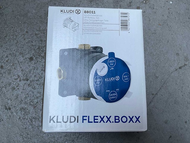 Kludi inbouw flexx.boxx 88011 - afbeelding 3 van  3