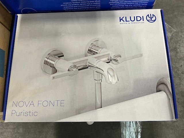 Kludi nova fonte badkraan chroom 205400515 - afbeelding 3 van  4
