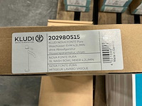 Kludi nova fonte wastafelkraan chroom (5x) - afbeelding 4 van  5