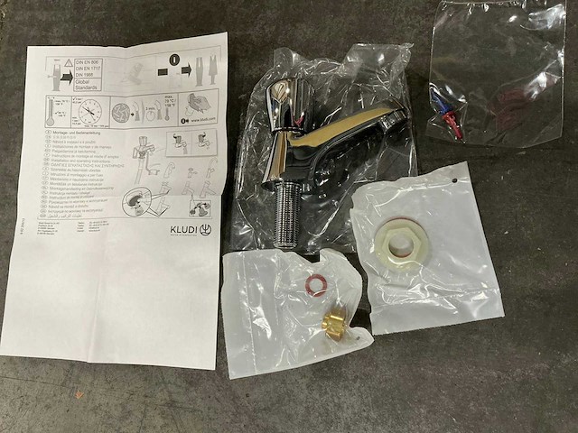 Kludi standard optima wastafelkraan (5x) - afbeelding 1 van  4