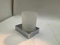 Kludi vela bekerhouder chroom wandbevestiging - afbeelding 2 van  6