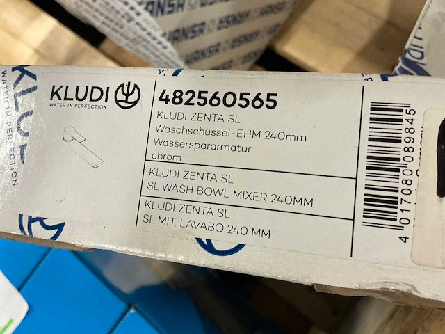 Kludi zenta sl badkraan (3x) - afbeelding 4 van  5