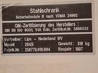 Kluis enkel deurs, lips, 2843l, 1997 - afbeelding 5 van  9