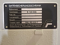 Kluis, lampertz, ral-rg 626/7, 1989 - afbeelding 7 van  11