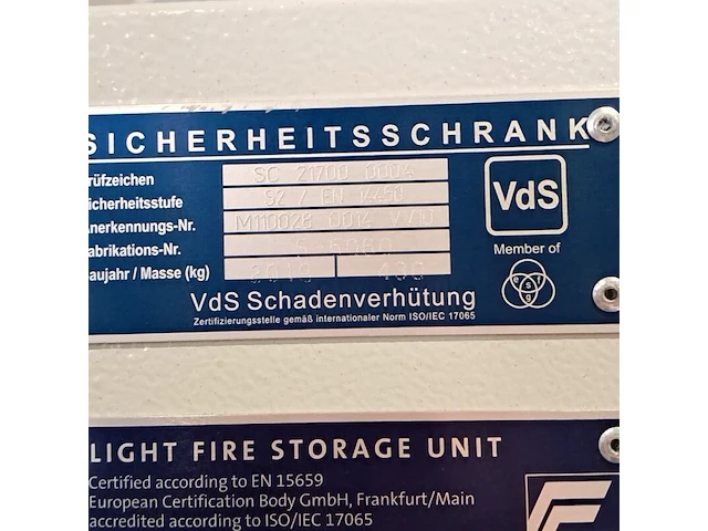 Kluis, sistec, 2019 - afbeelding 7 van  10