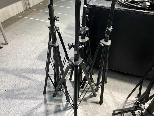 K&m 214/6 speaker statief (5x) - afbeelding 1 van  5