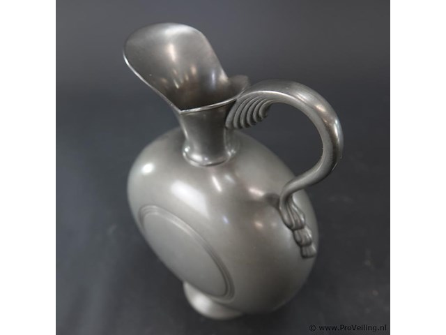 Kmd daalderop tiel (royal holland pewter) tinnen kan - afbeelding 3 van  5