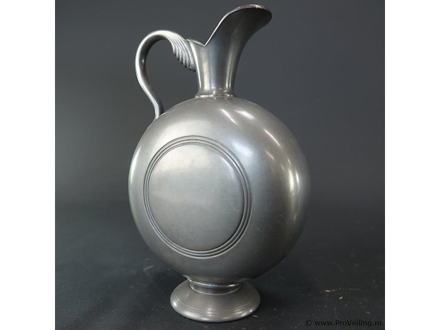 Kmd daalderop tiel (royal holland pewter) tinnen kan - afbeelding 4 van  5