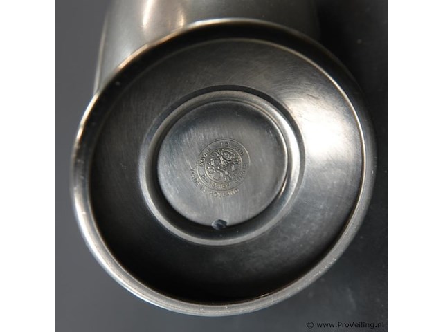 Kmd daalderop tiel (royal holland pewter) tinnen kan - afbeelding 5 van  5
