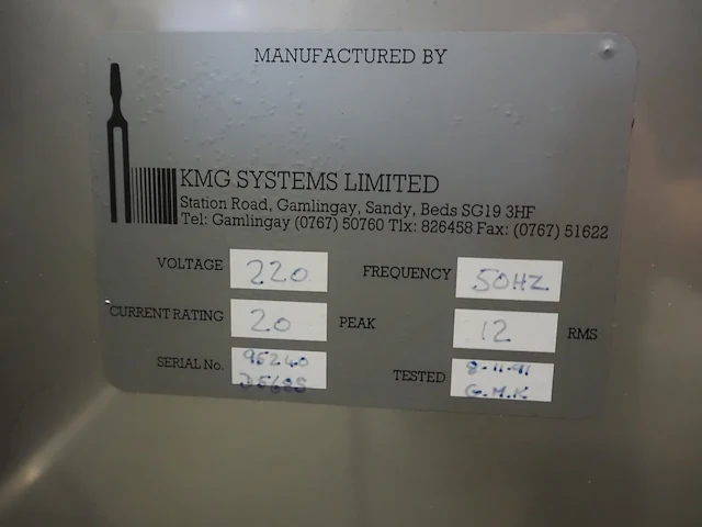 Kmg systems limited - afbeelding 6 van  7