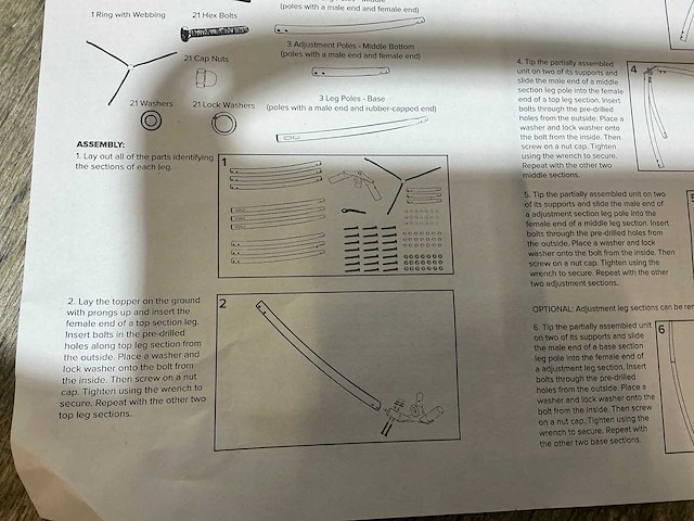 Kmy industrial stand hangmatsteun (10x) - afbeelding 7 van  9