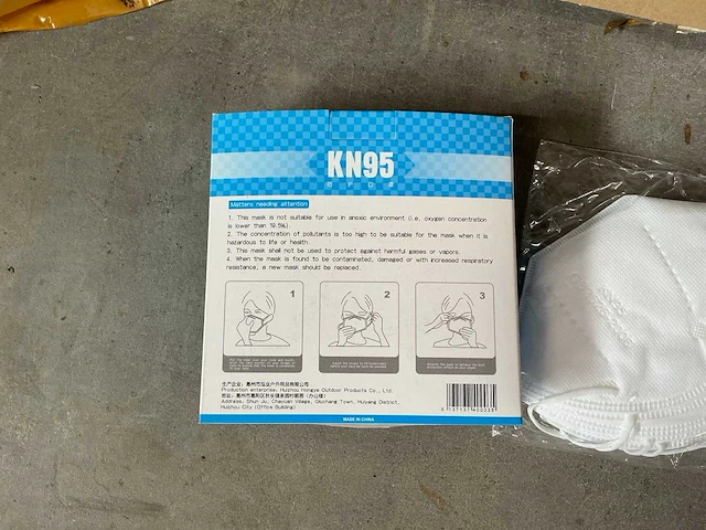 Kn-95 - mondkapjes (250x) - afbeelding 6 van  7
