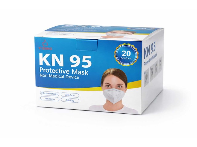 Kn95 stofkapje (5000x) - afbeelding 1 van  1