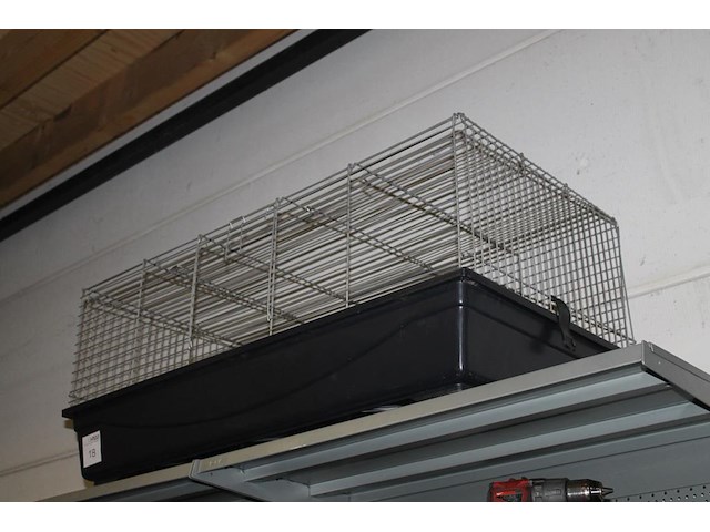Knaagdierenkooi. afmeting 118 x 60 x 55 cm. - afbeelding 2 van  2
