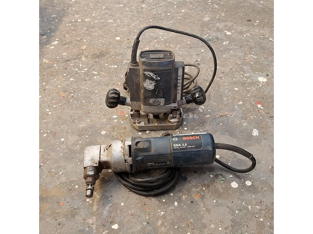 Knabbelschaar met bovenfrees bosch en elu - afbeelding 1 van  11