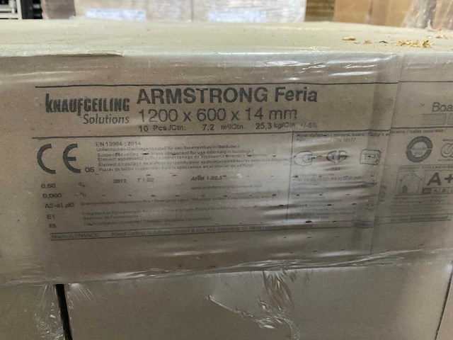 Knauf ceiling armstrong feria systeemplafond, “28m2” - afbeelding 2 van  3