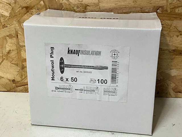 Knauf houtwol pluggen (800x) - afbeelding 3 van  5