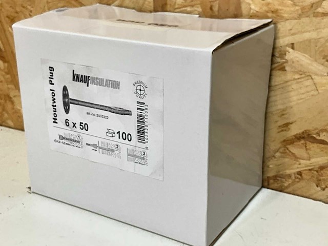 Knauf houtwol pluggen (800x) - afbeelding 4 van  5
