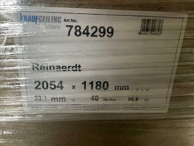 Knauf isolatie plaat rf33 (80x) - afbeelding 3 van  4