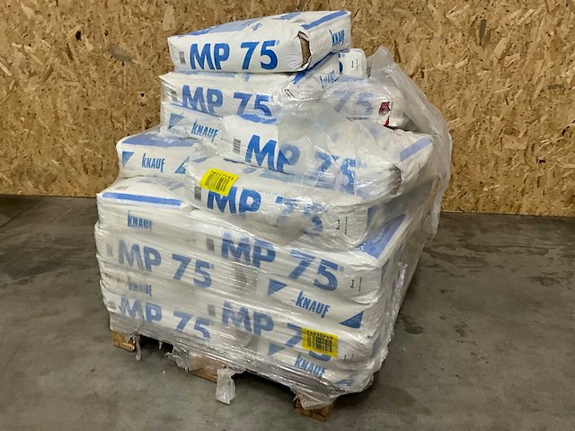 Knauf machinespuitgips mp75/25kg (30x) - afbeelding 2 van  5