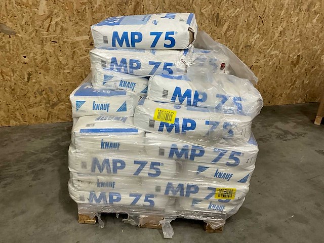 Knauf machinespuitgips mp75/25kg (30x) - afbeelding 3 van  5