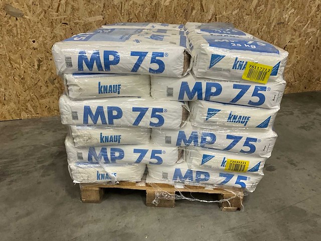 Knauf machinespuitgips mp75/25kg (30x) - afbeelding 3 van  4