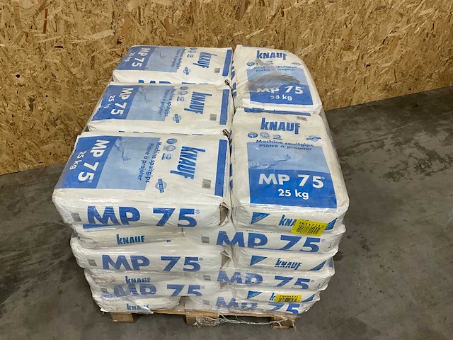 Knauf machinespuitgips mp75/25kg (30x) - afbeelding 4 van  4