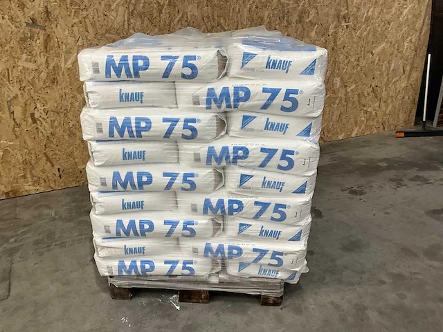 Knauf machinespuitgips mp75/25kg (45x) - afbeelding 2 van  3