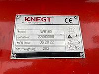 Knegt wb180 weilandbloter - afbeelding 7 van  7