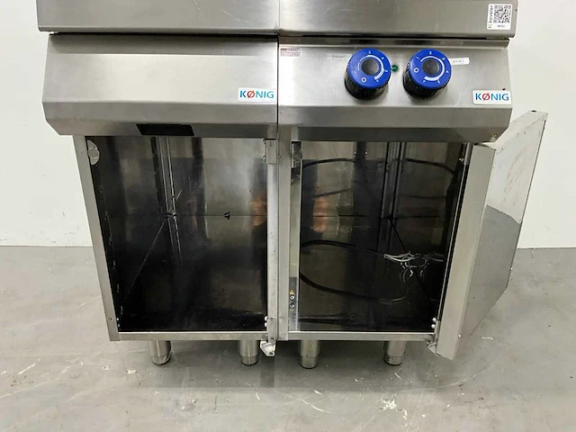Kønig - 2-pits elektrisch fornuis met neutrale unit - afbeelding 6 van  7
