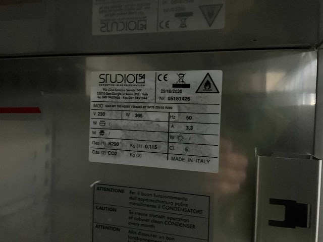 Kønig oas mt 700 rvs vrieskast - afbeelding 4 van  5