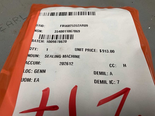 Knight sealing machine - afbeelding 4 van  6