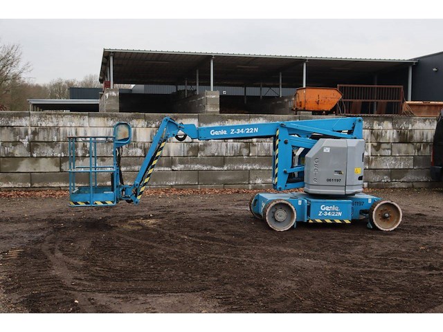 Knikarmhoogwerker genie z-34/22n elektrisch 2008 - afbeelding 1 van  1