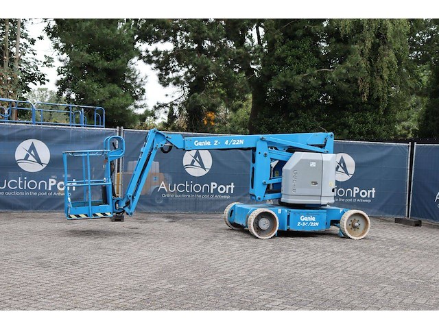 Knikarmhoogwerker genie z-34/22n elektrisch 227kg 12.5m 2008 - afbeelding 1 van  1