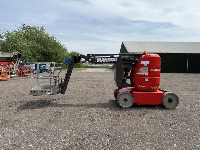 Knikarmhoogwerker manitou 120aetjc elektrisch 12m 2009 - afbeelding 1 van  1