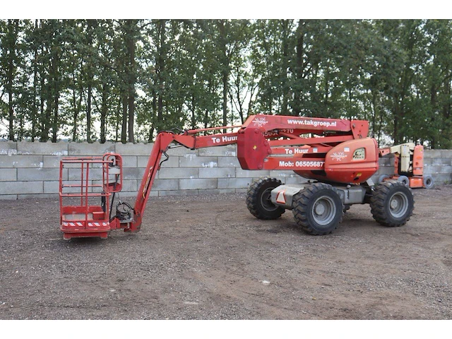 Knikarmhoogwerker manitou 160 atj diesel 38kw 250kg 2001 - afbeelding 1 van  1
