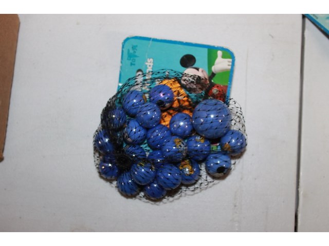 Knikkers mickey blauw 10 zakejes in ds i - afbeelding 3 van  5