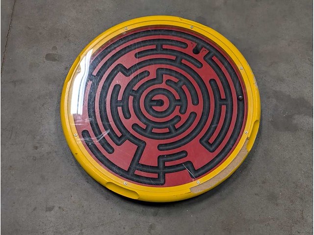 Knikkerspel labyrinth - afbeelding 1 van  4
