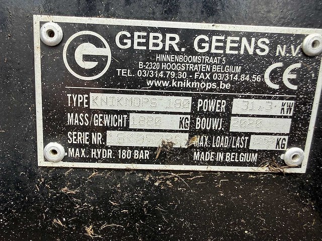 Knikmops - 180 - shovel - 2020 - afbeelding 17 van  24
