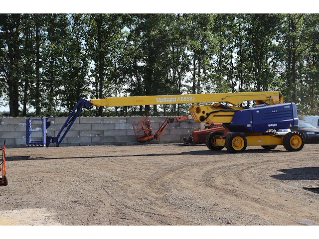 Kniktelepscoophoogwerker snorkel ab-85rjdz diesel 272kg 27.7m 2008 - afbeelding 1 van  1